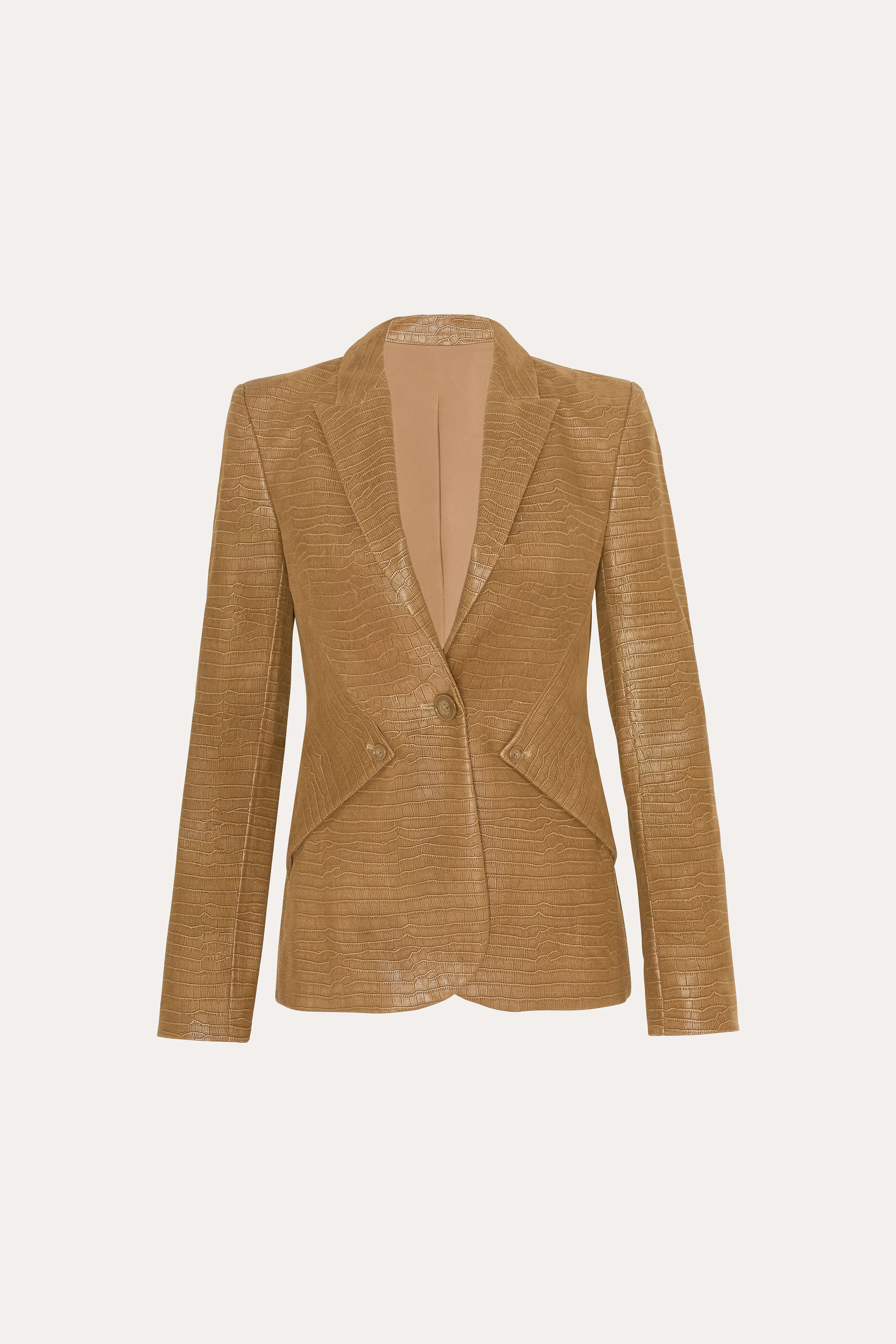 Crocodile Panel Blazer - Image 2