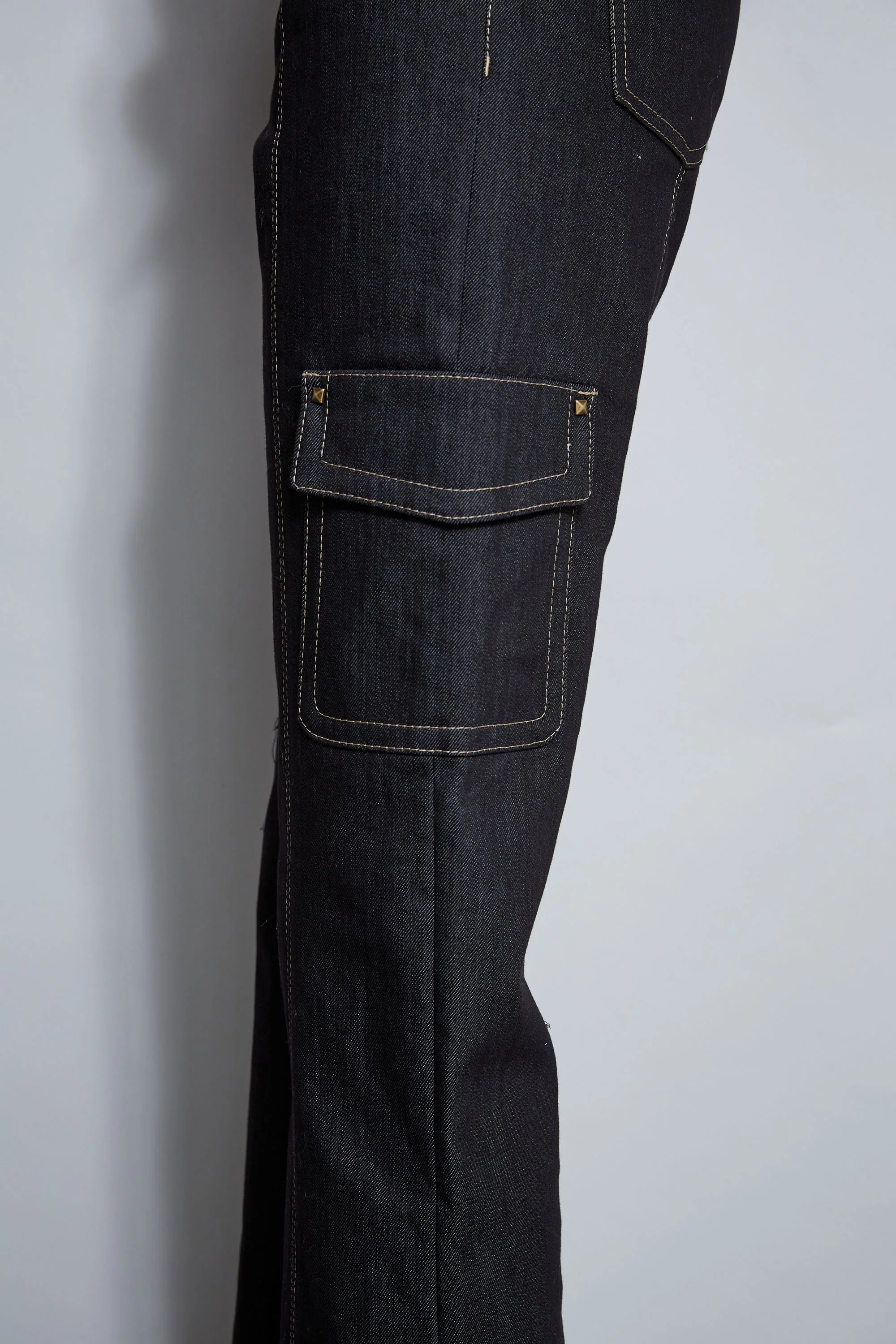 Denim Cargo Pant - Image 6