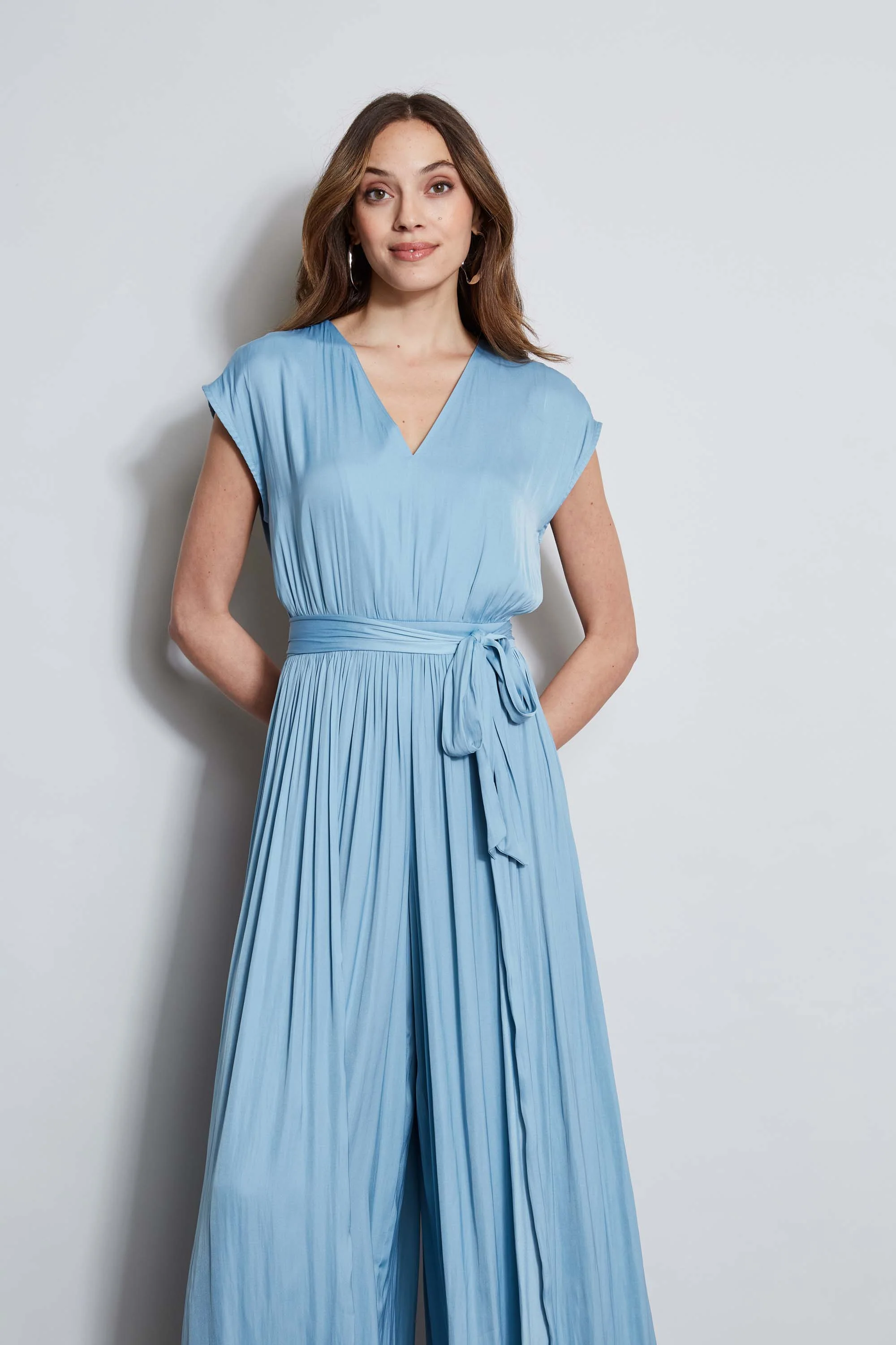 T-Tahari Pleated Jumpsuit - Image 2