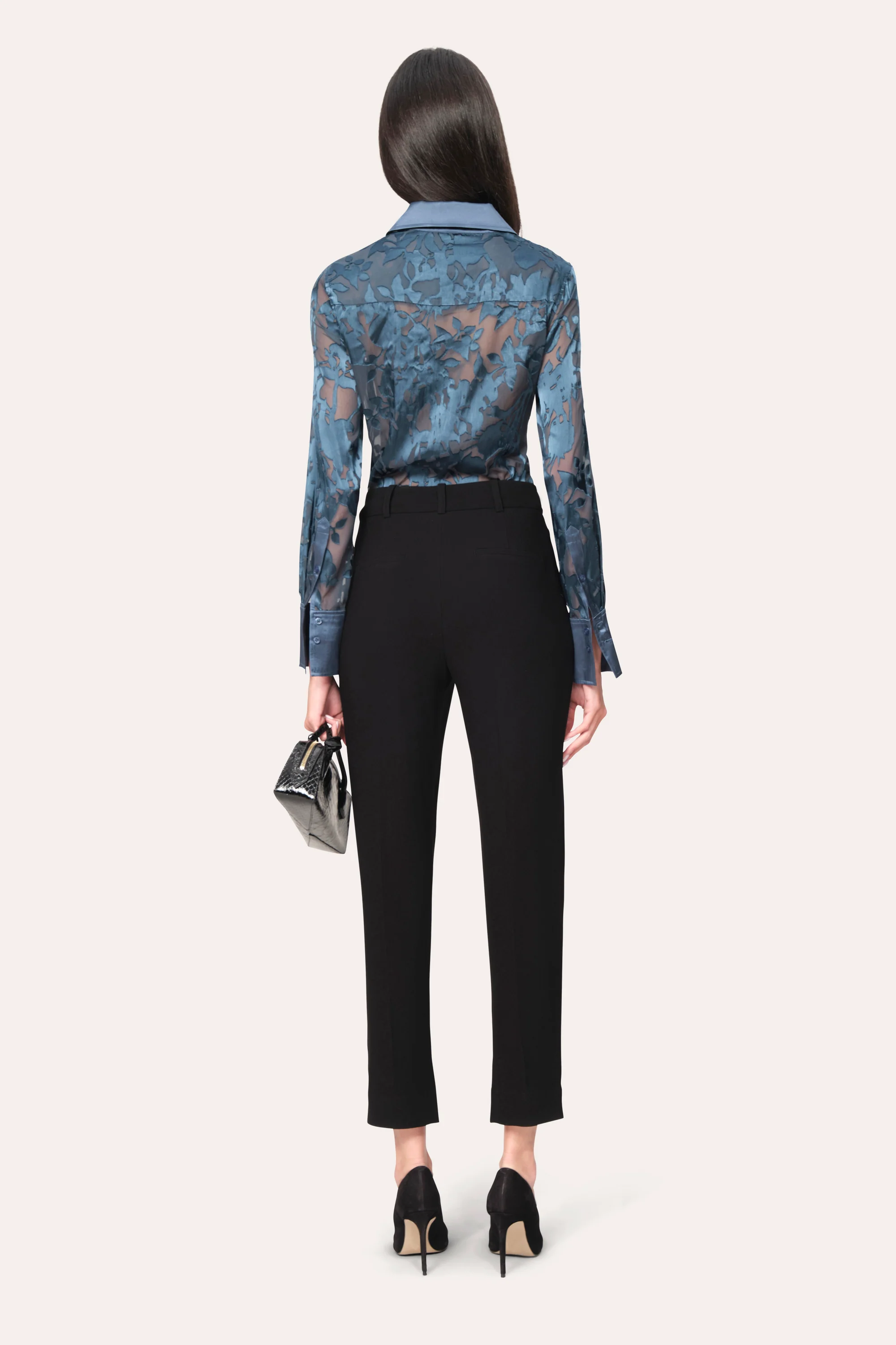Satin Burnout Shirt - Image 4