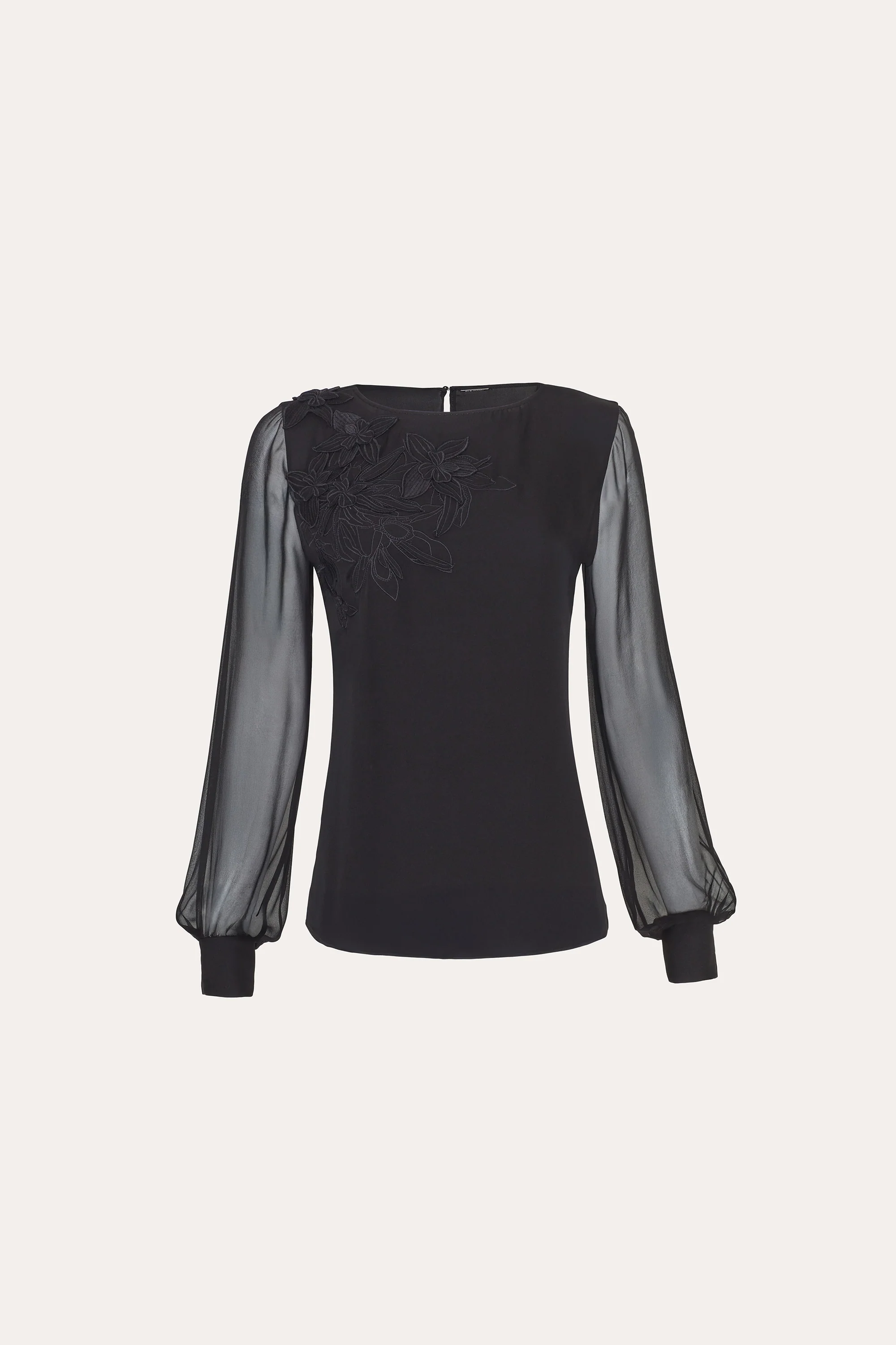 Applique Silk Shirt - Image 2