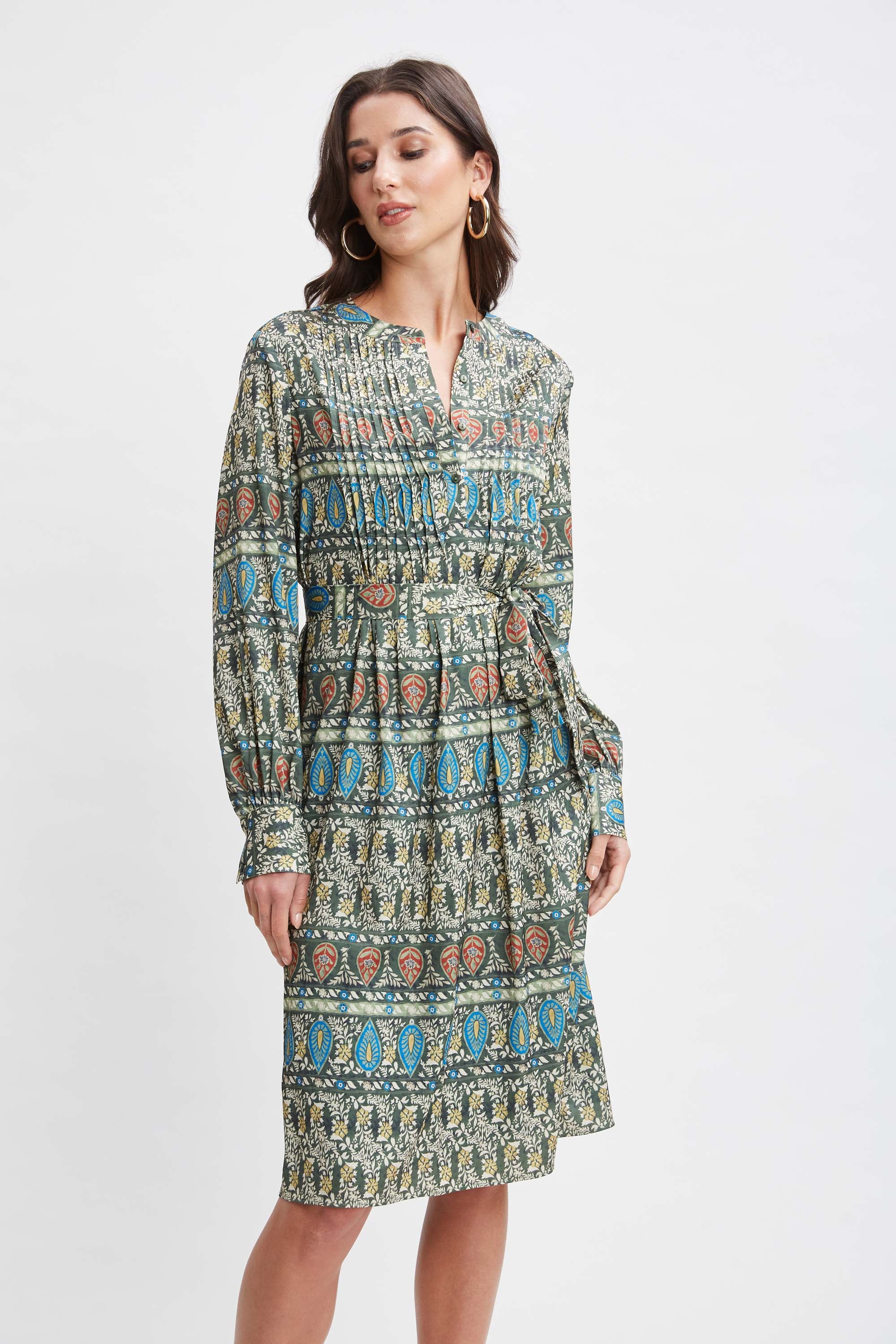 T-Tahari Taj Stripe Print Dress - Image 2