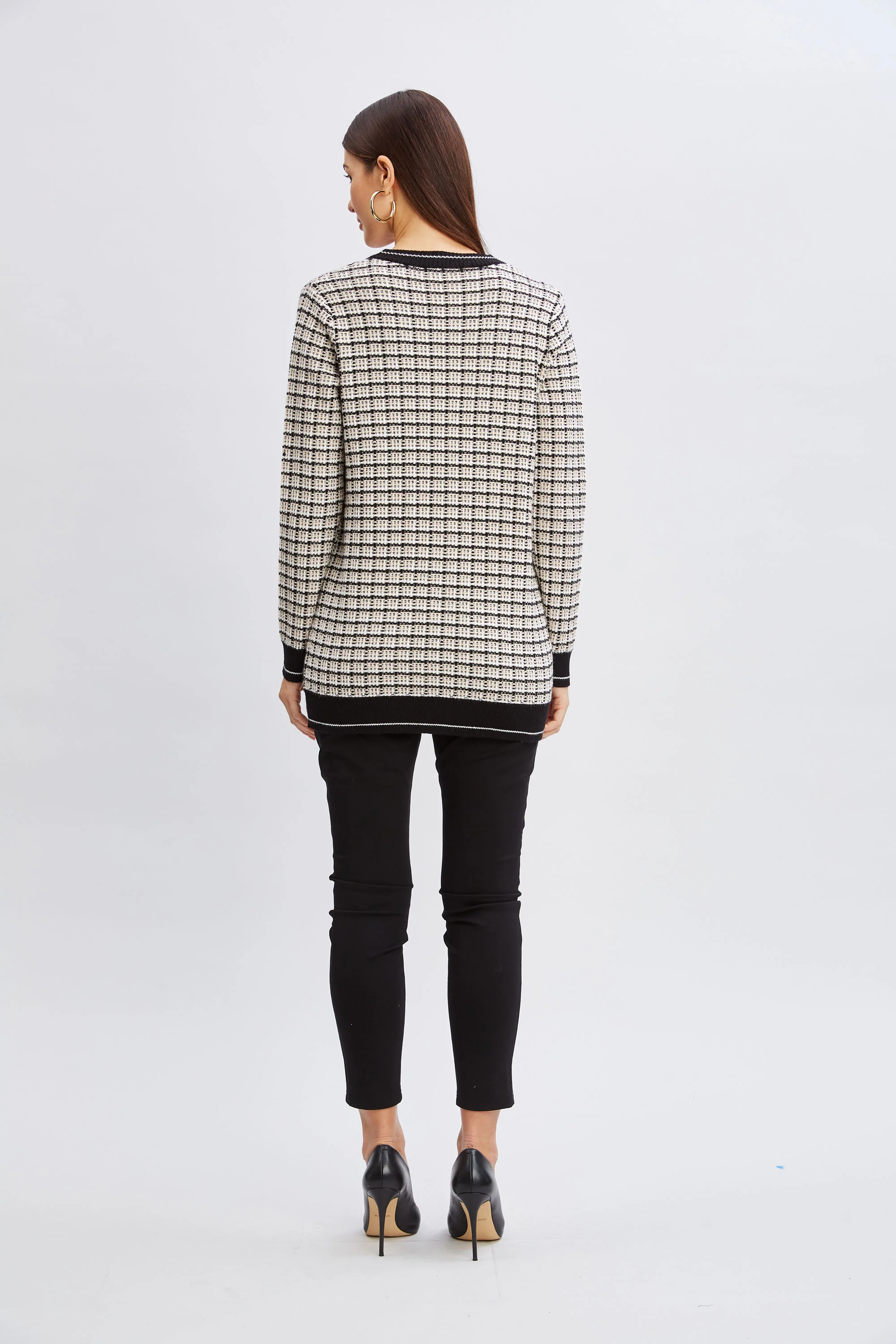 T-Tahari Plaid Cardigan - Image 6