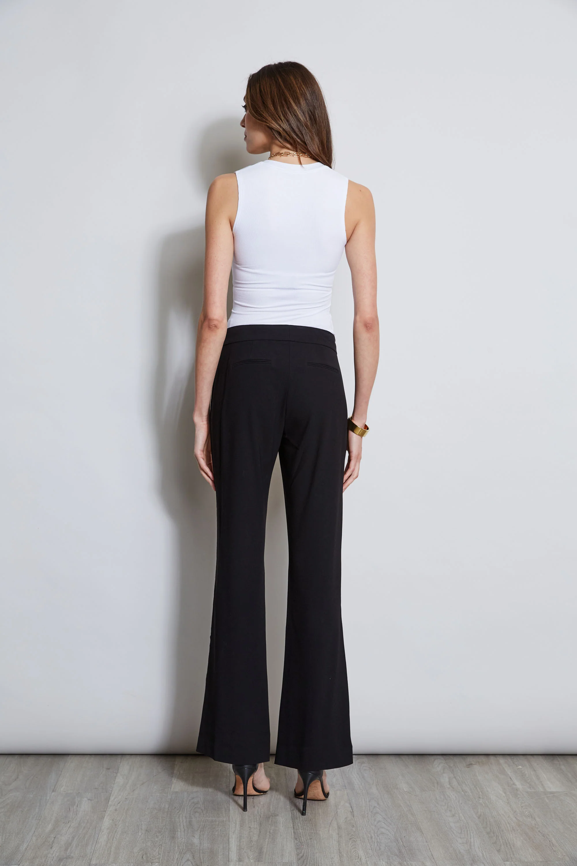 Lace Trim Fit & Flare Pant - Image 5