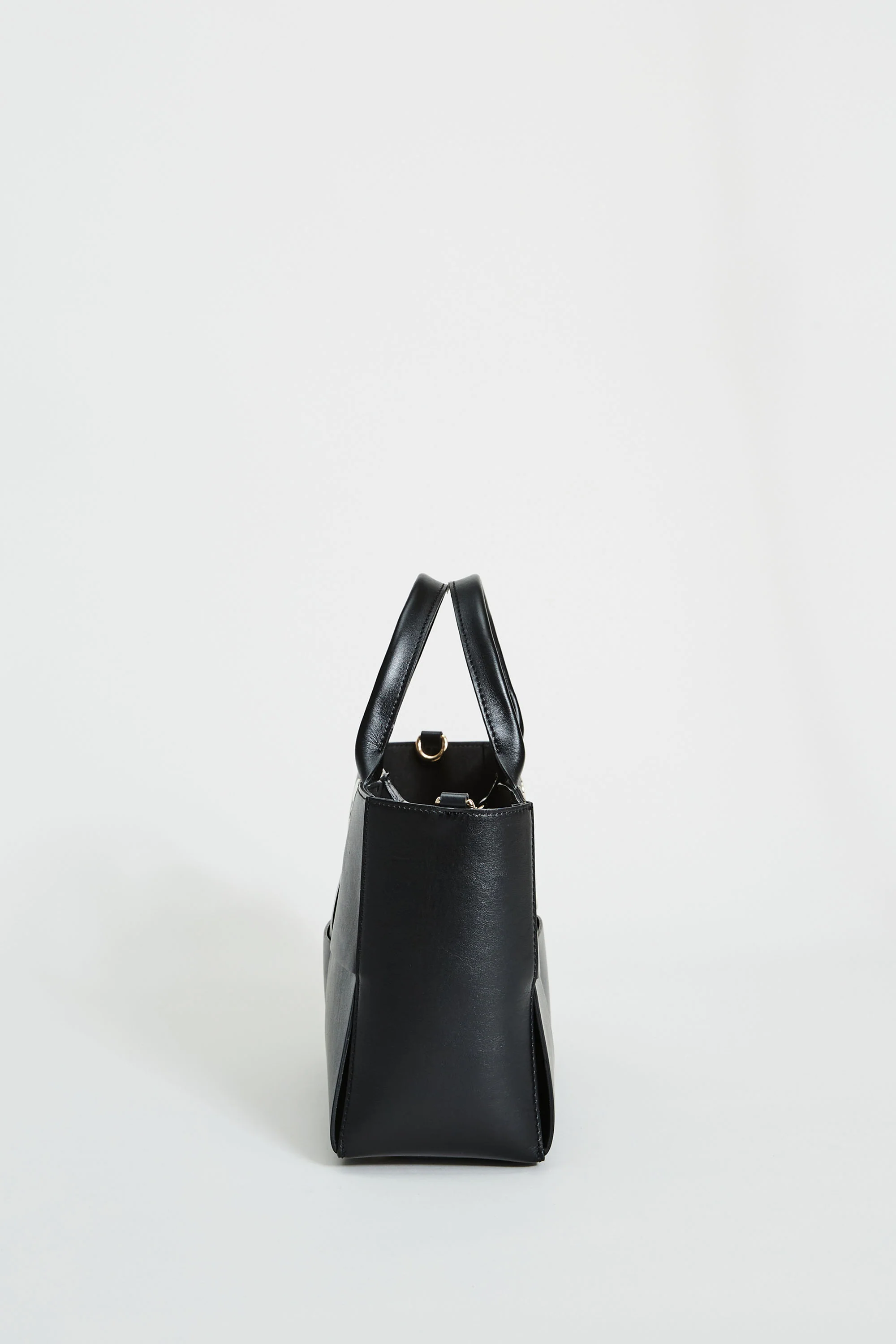Leather Weave Handbag - Image 3
