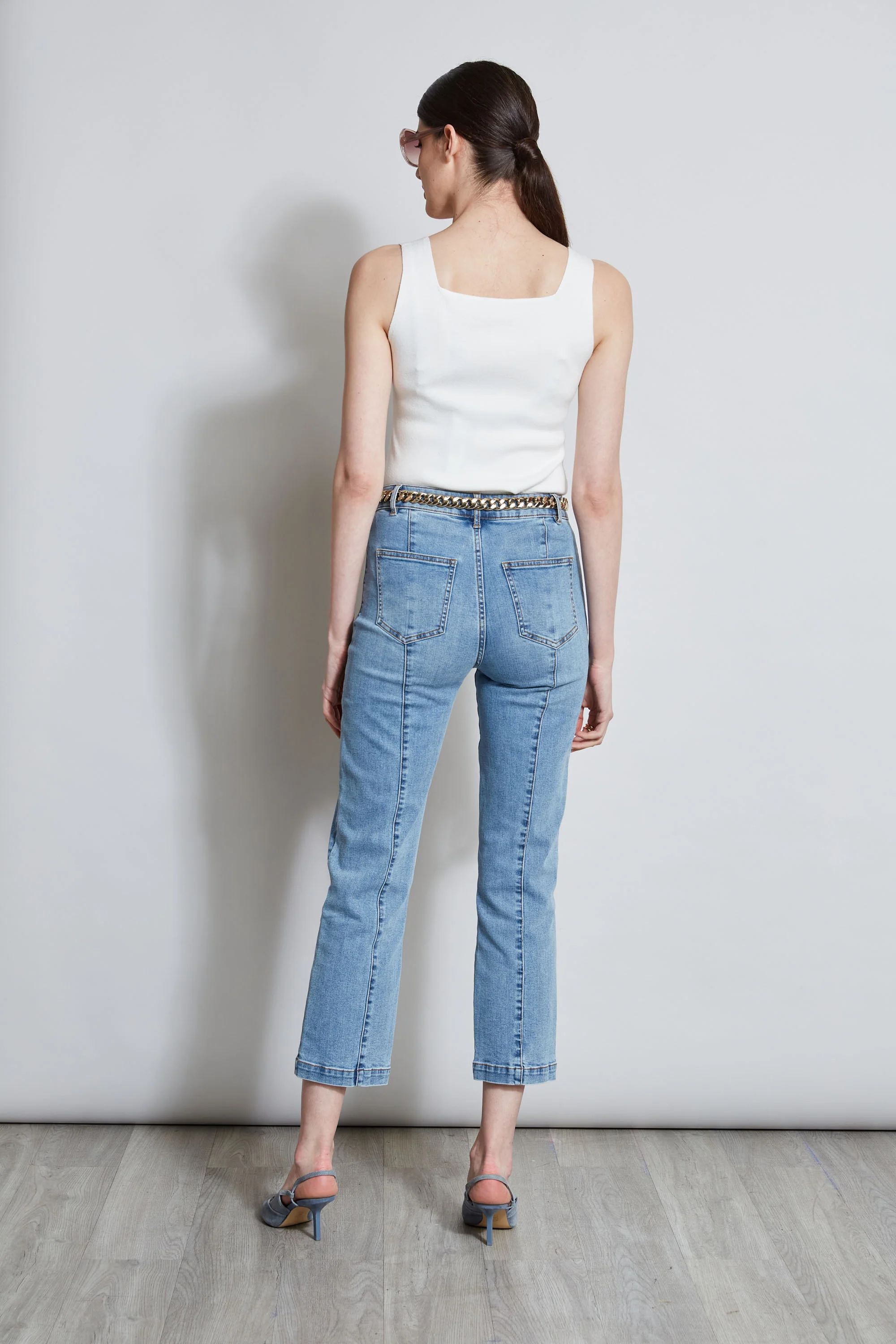 Rib Detail Sweater Tank - Image 5