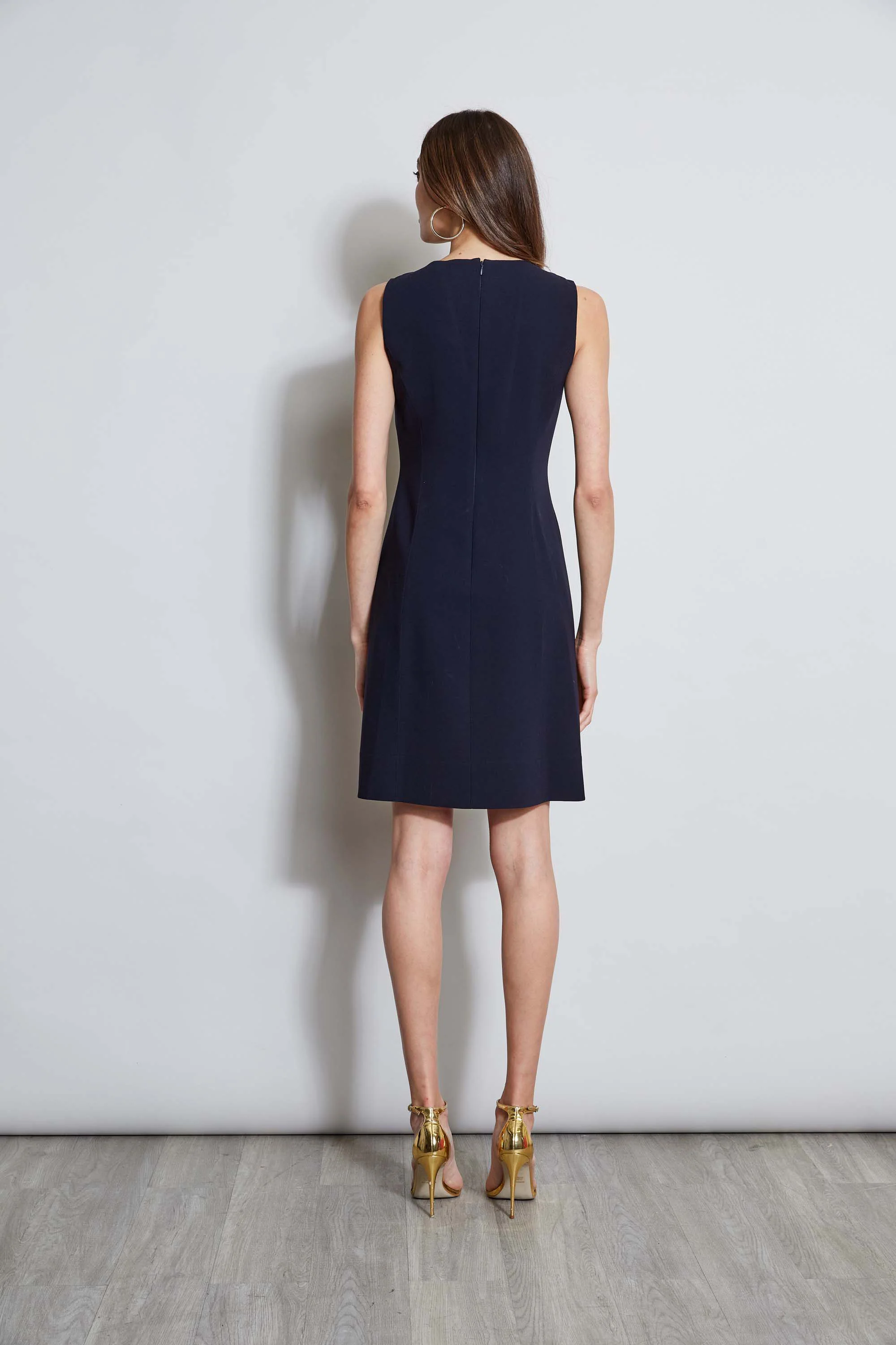 Sleeveless Keyhole Ring Dress - Image 4