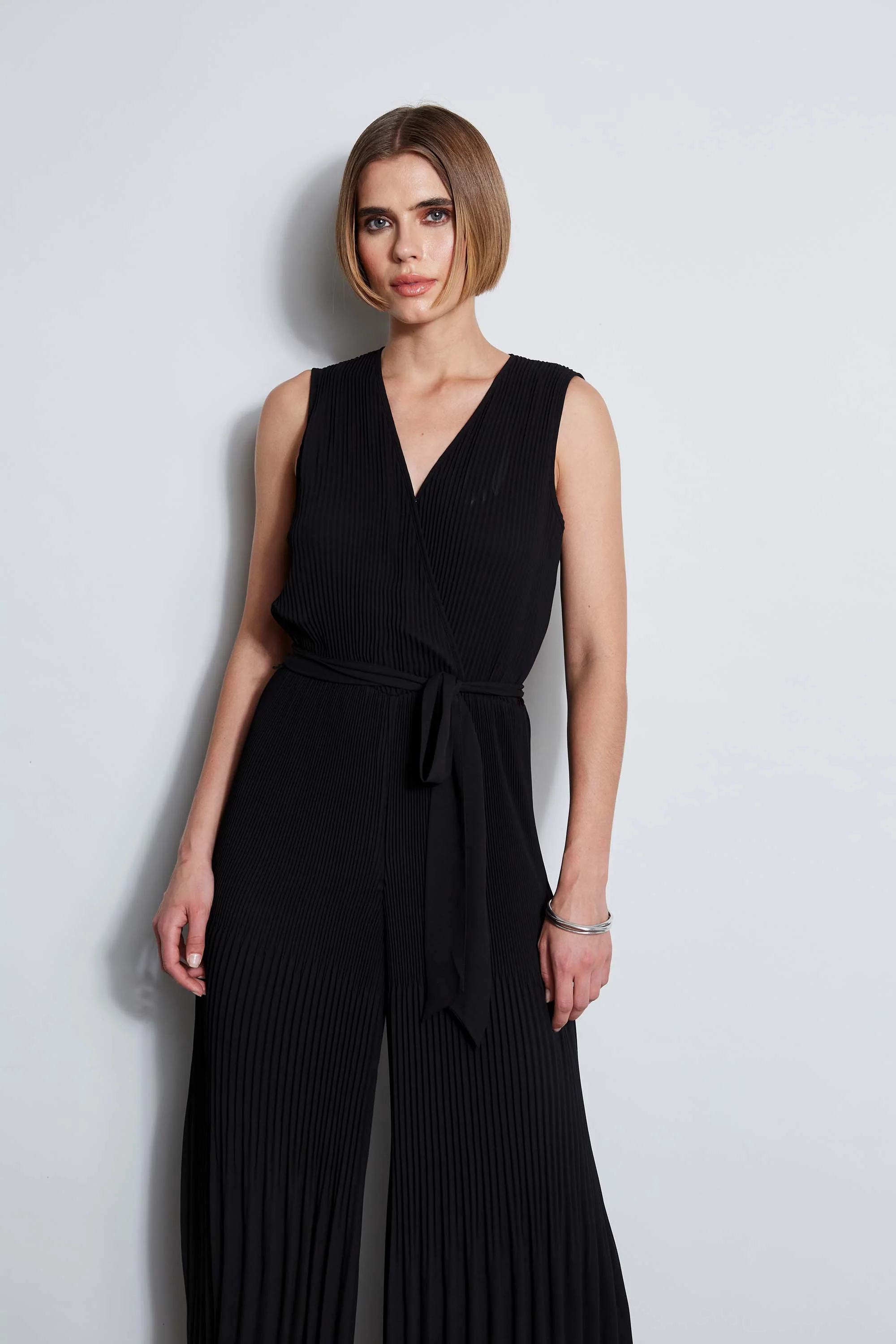 T-Tahari Pleated Jumpsuit - Image 2