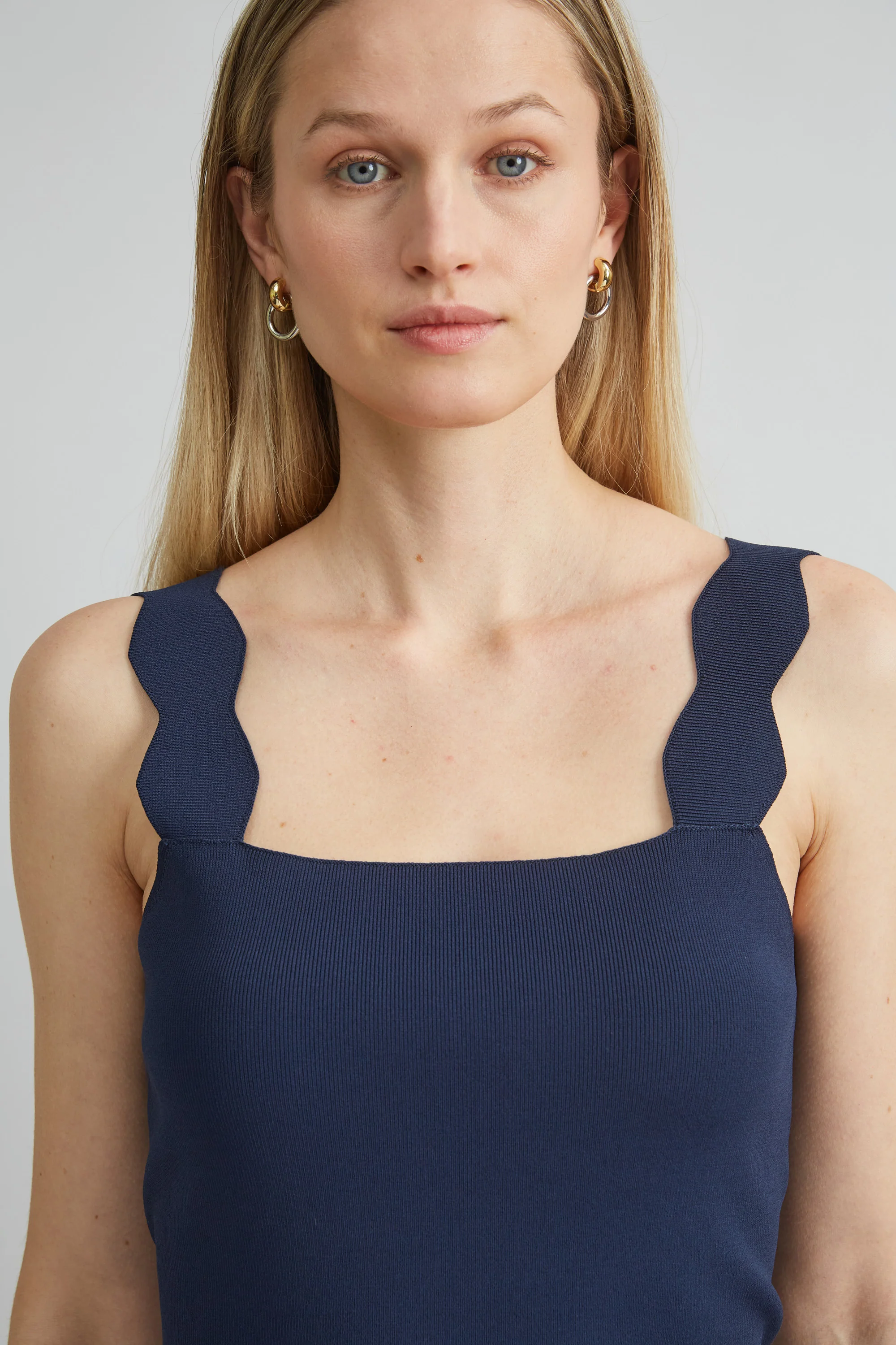 Scallop Sweater Tank - Image 3