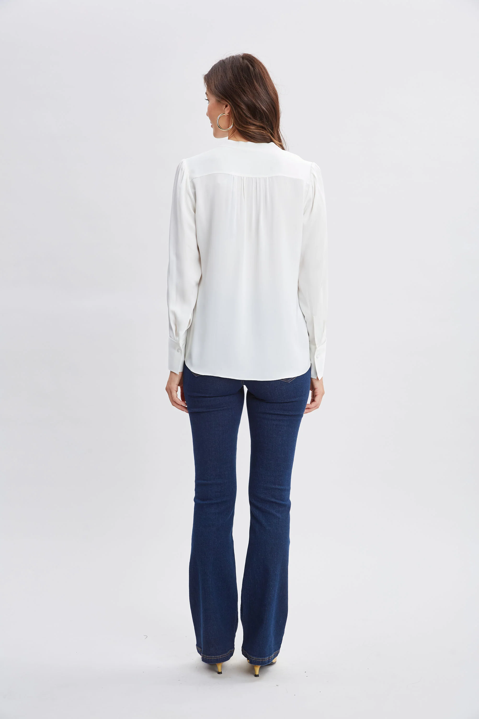 Silk Chain Tassel Shirt - Image 6