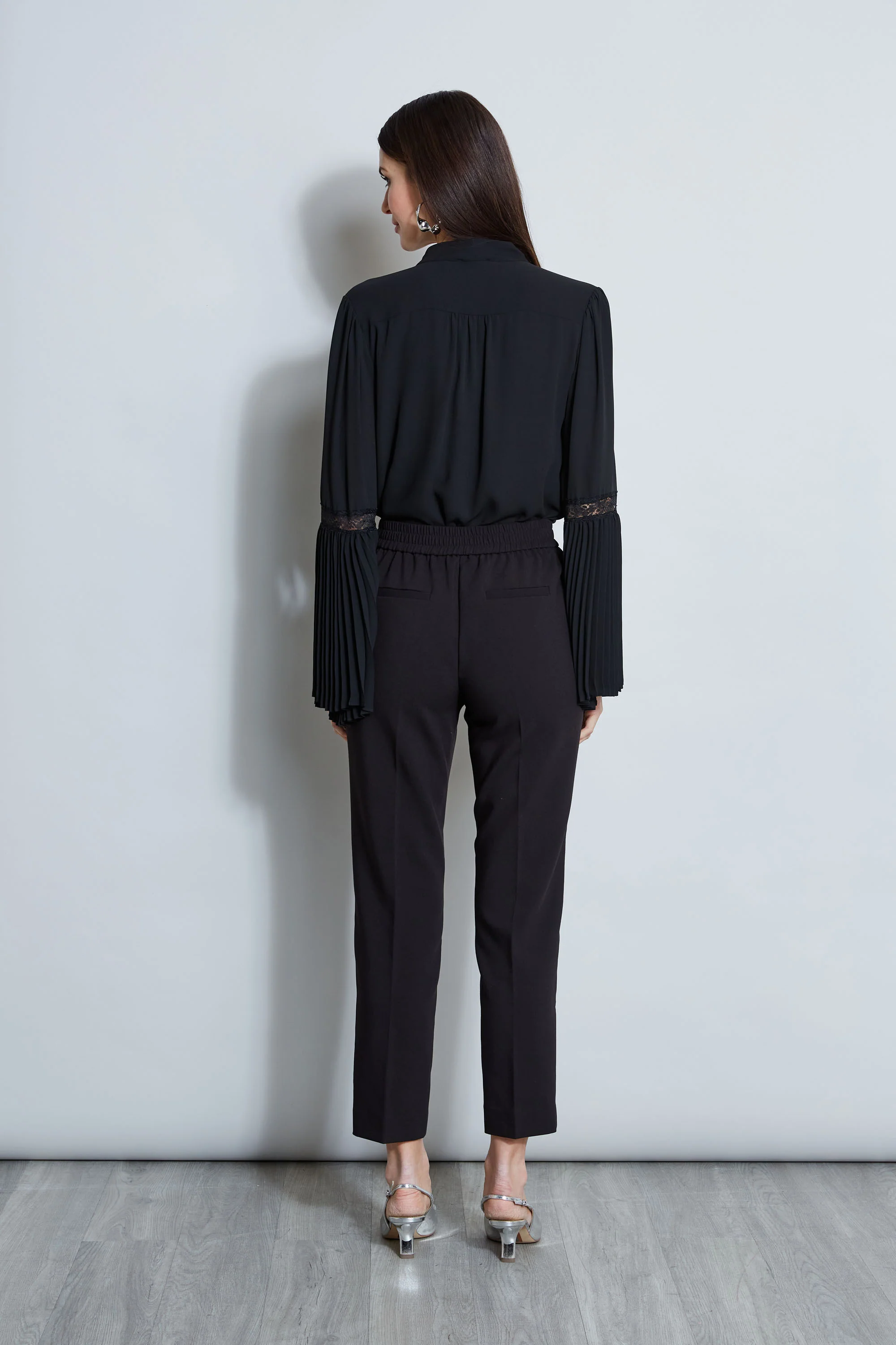 T-Tahari Slim Pull on Pant - Image 4