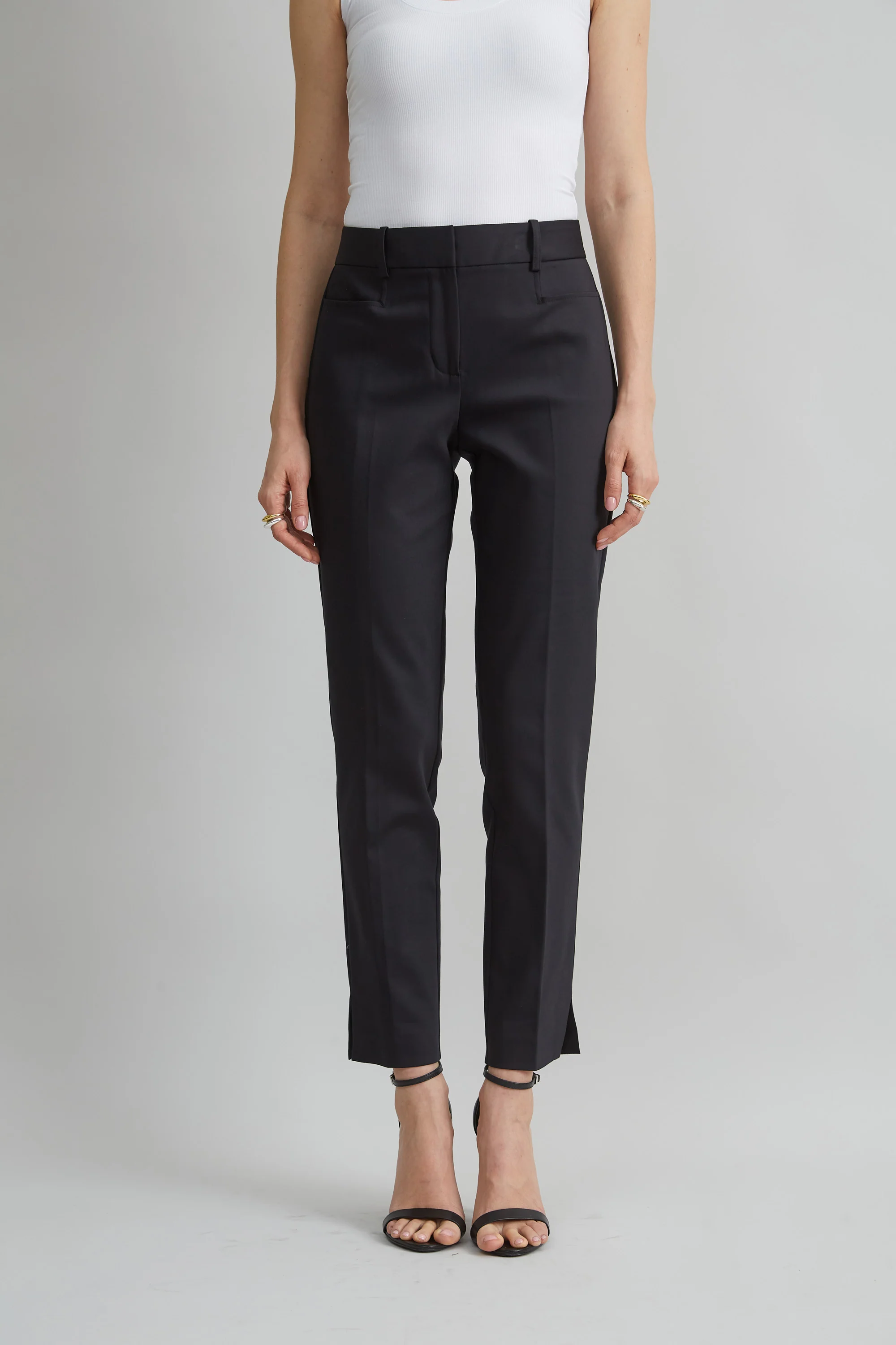 Cotton Slim Slit Pant - Image 3