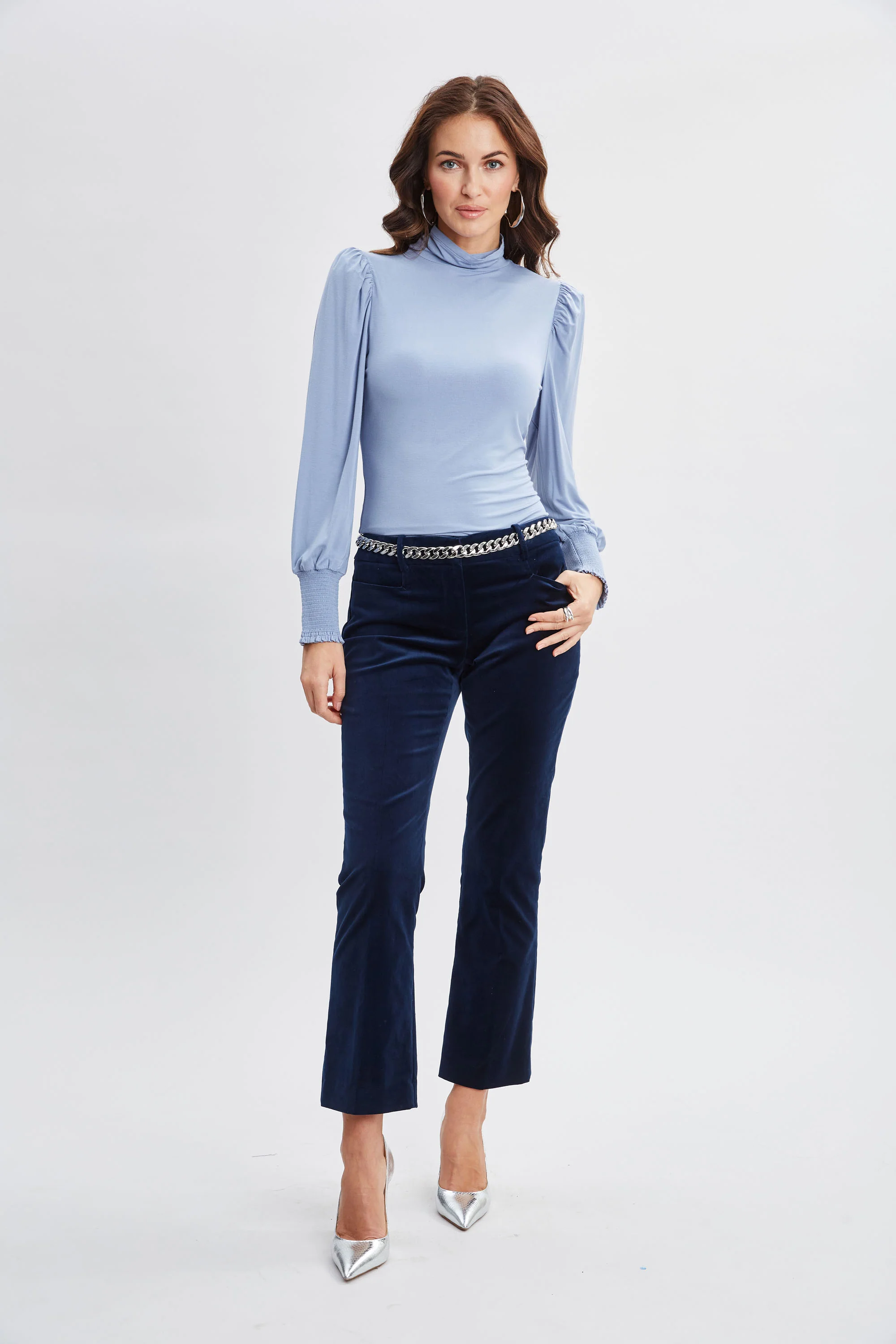 Smocked Turtleneck Knit - Image 3