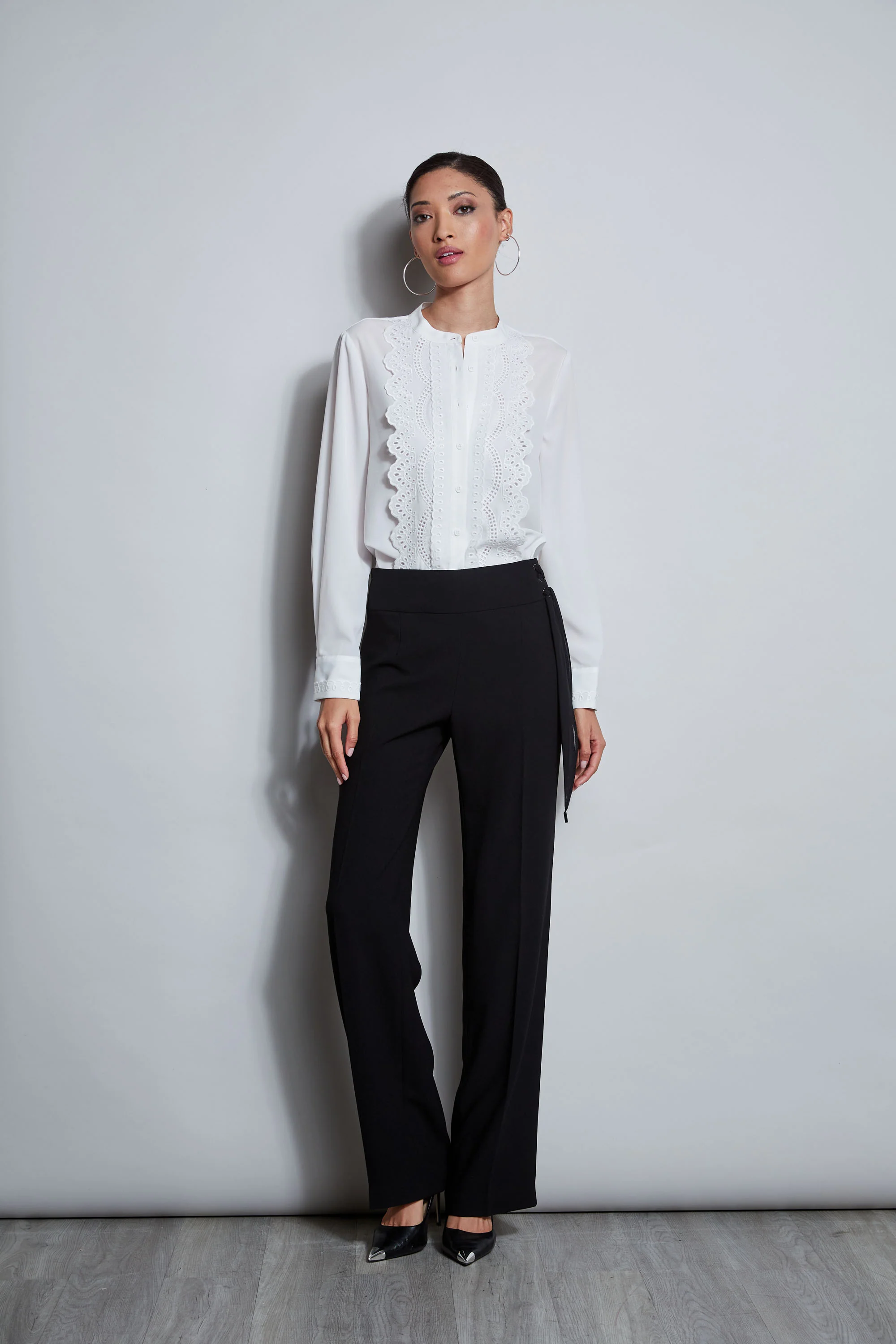 Lace Embroidered Shirt - Image 3