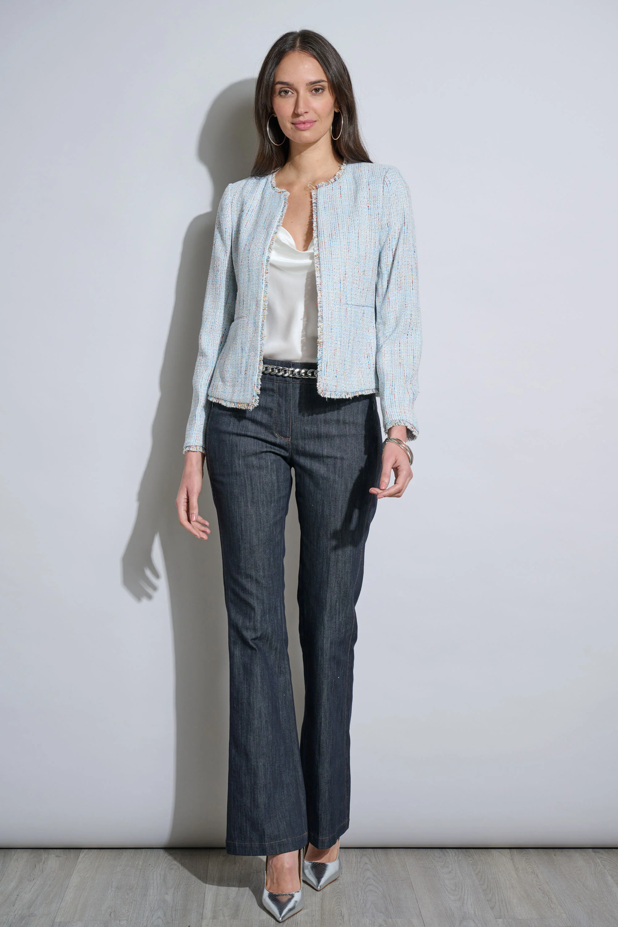 Fringe Edge Tweed Jacket - Image 2
