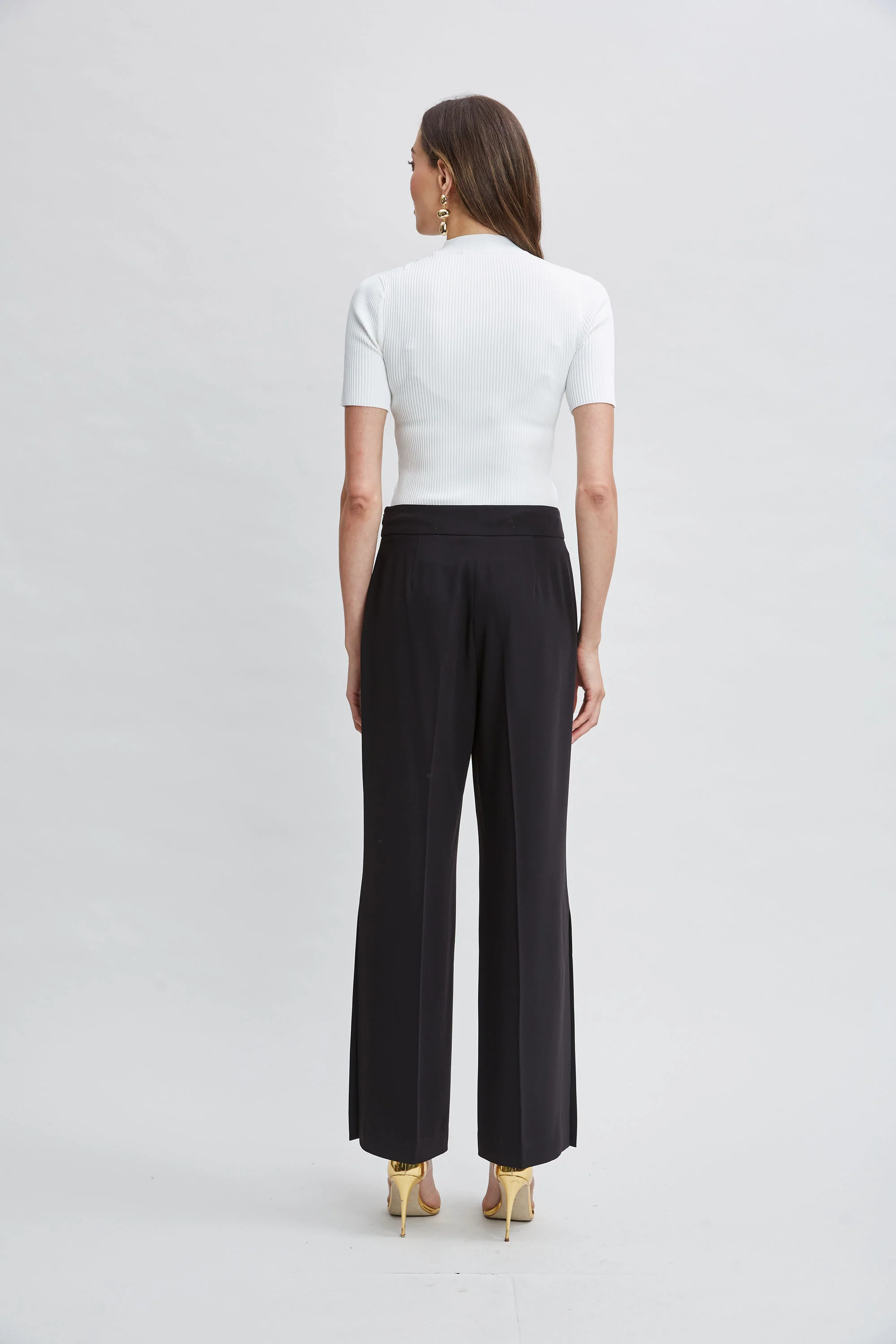 Wide Leg Slit Pant - Image 6