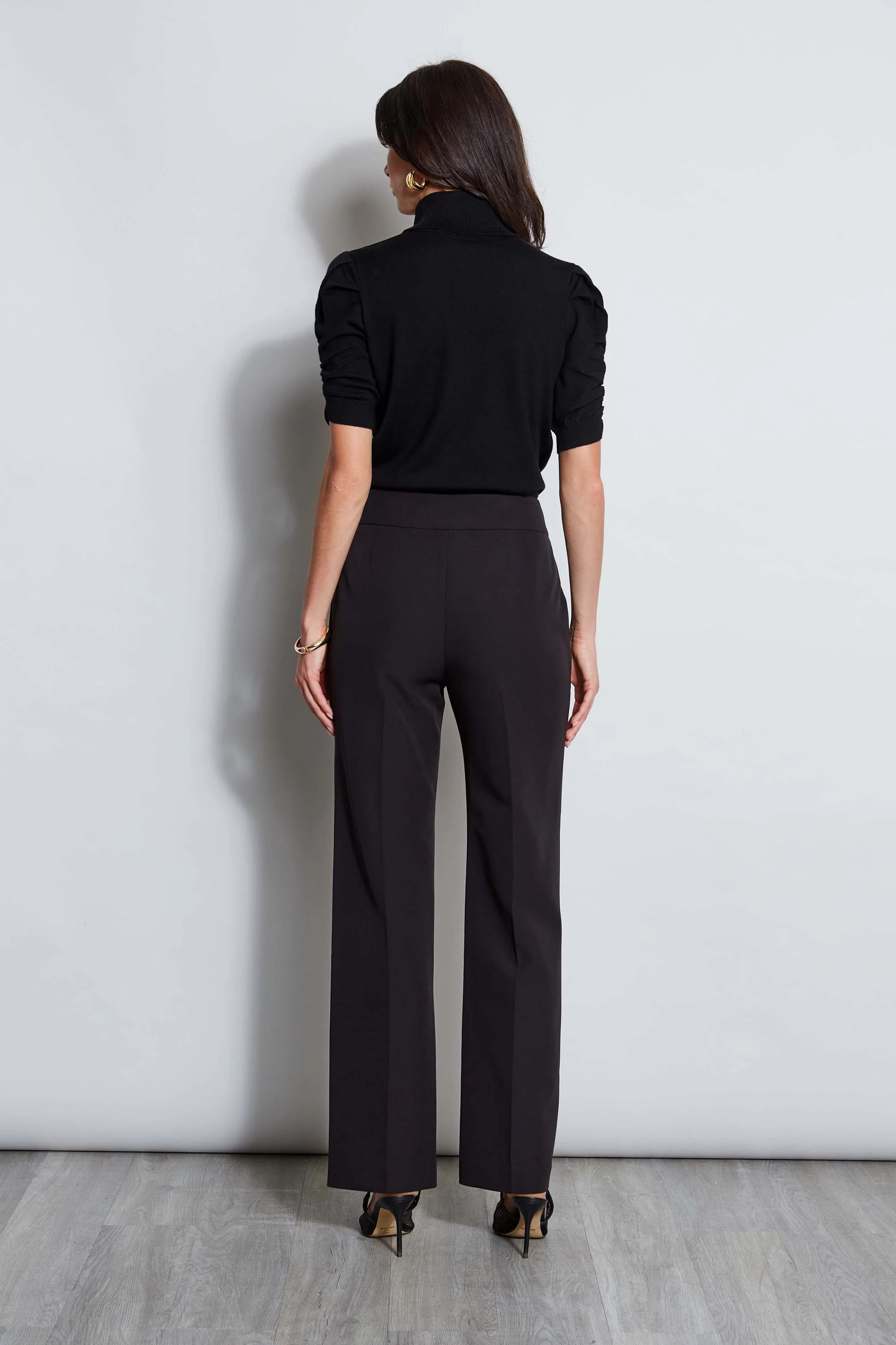 Crepe Button Pant - Image 4