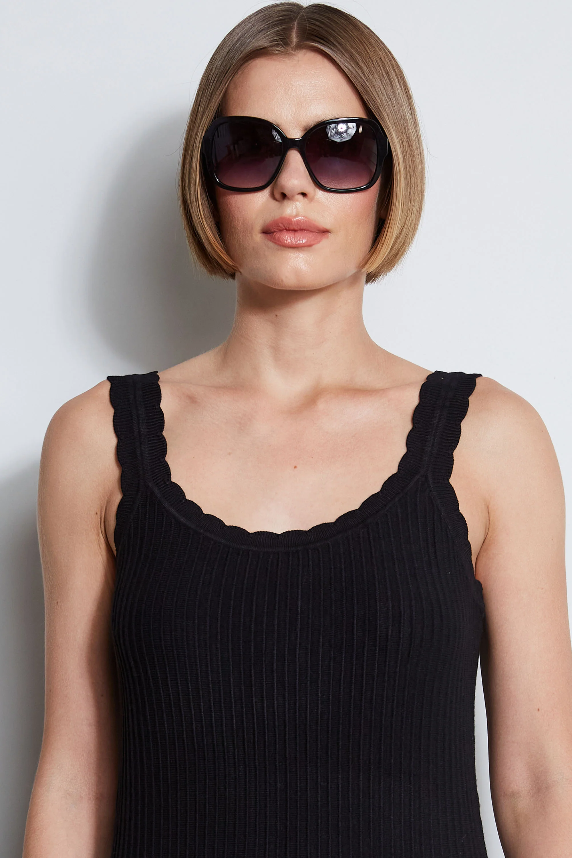 Scallop Knit Dress - Image 5