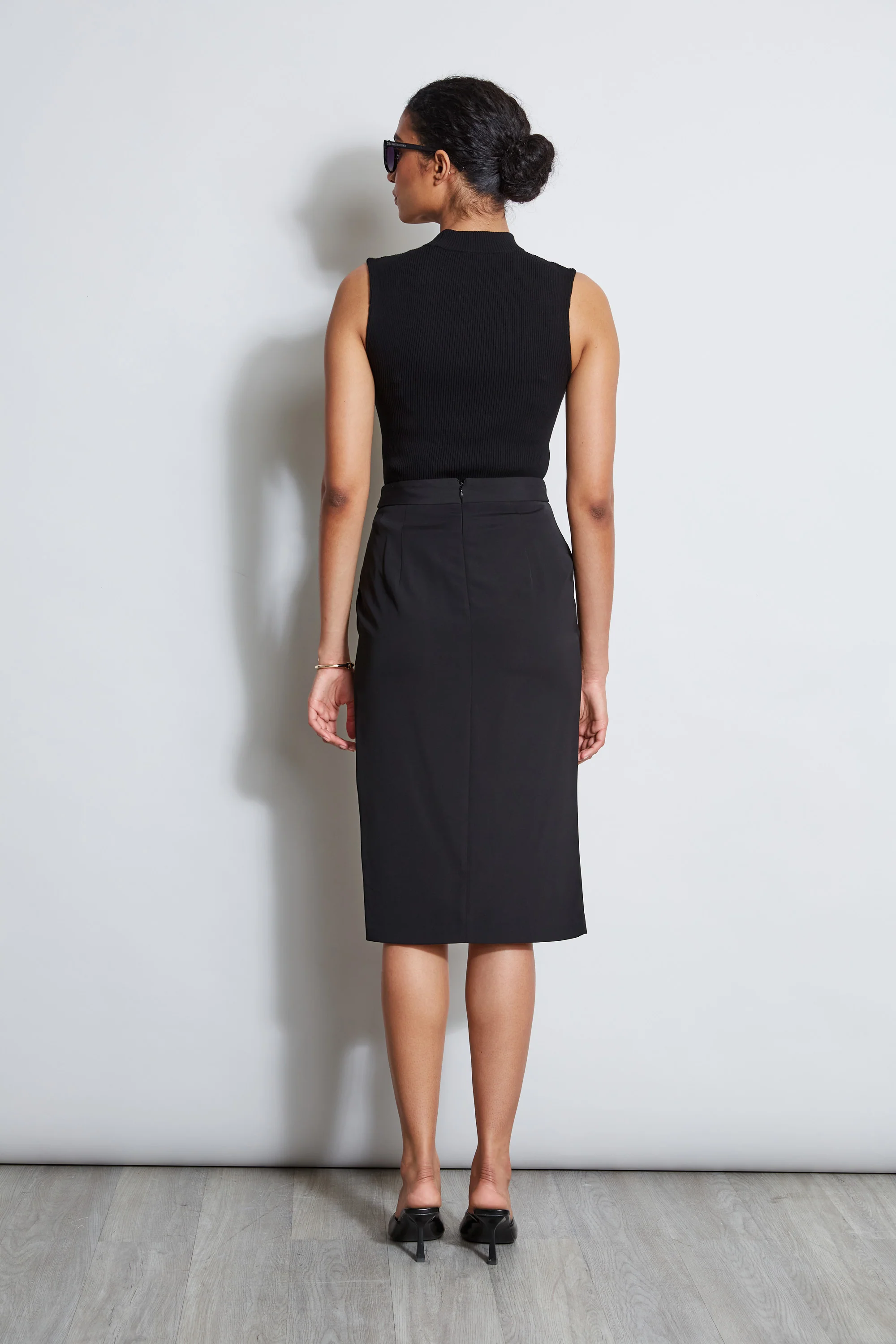 Knit Wrap Skirt - Image 5