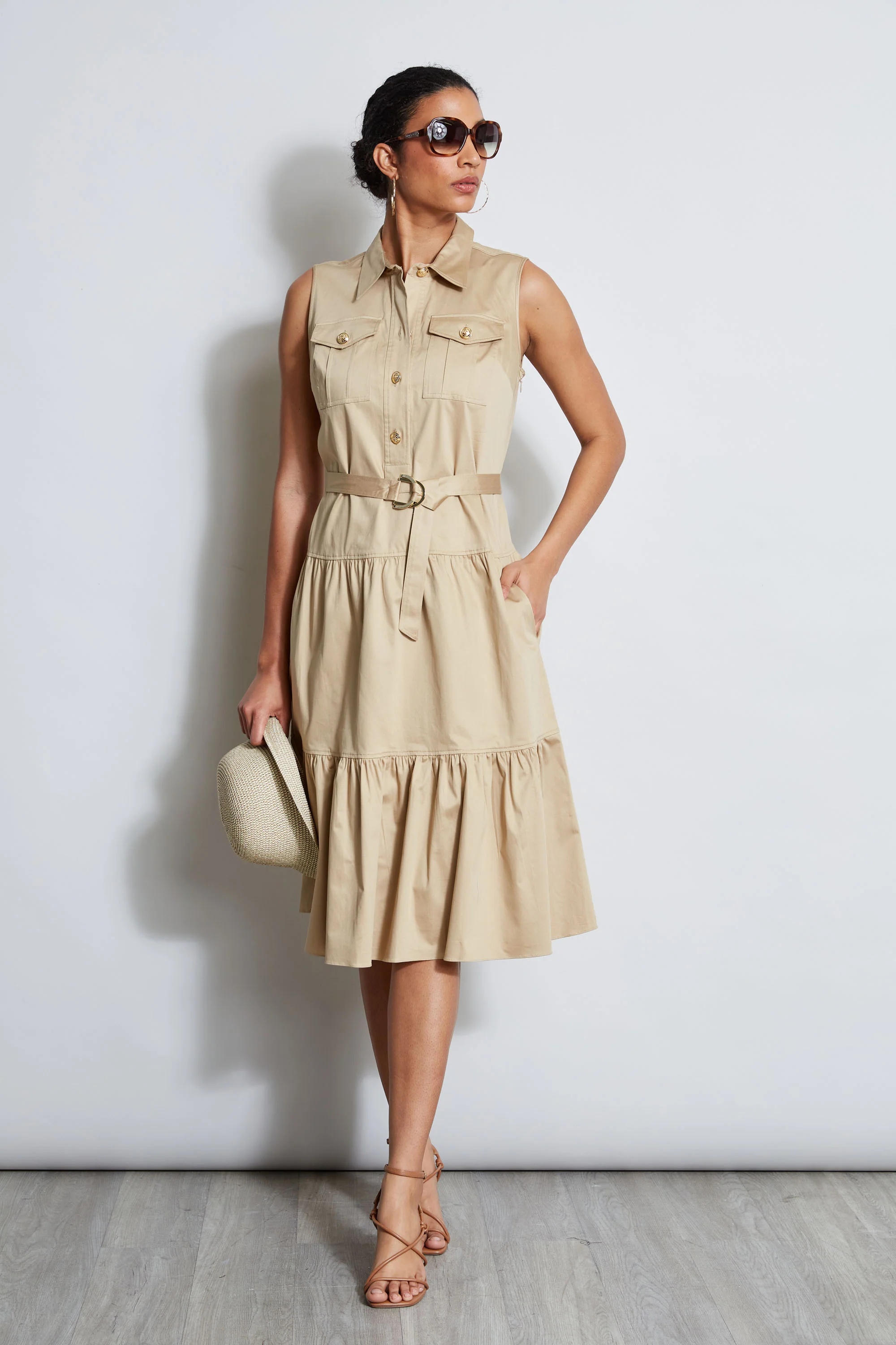 Cotton Utility Dress - Image 3