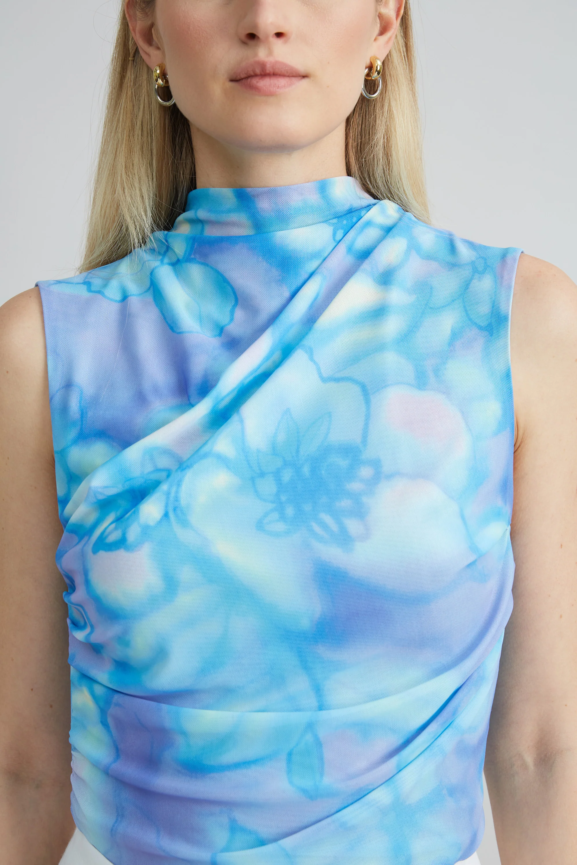 Watercolor Garden Mesh Knit - Image 3