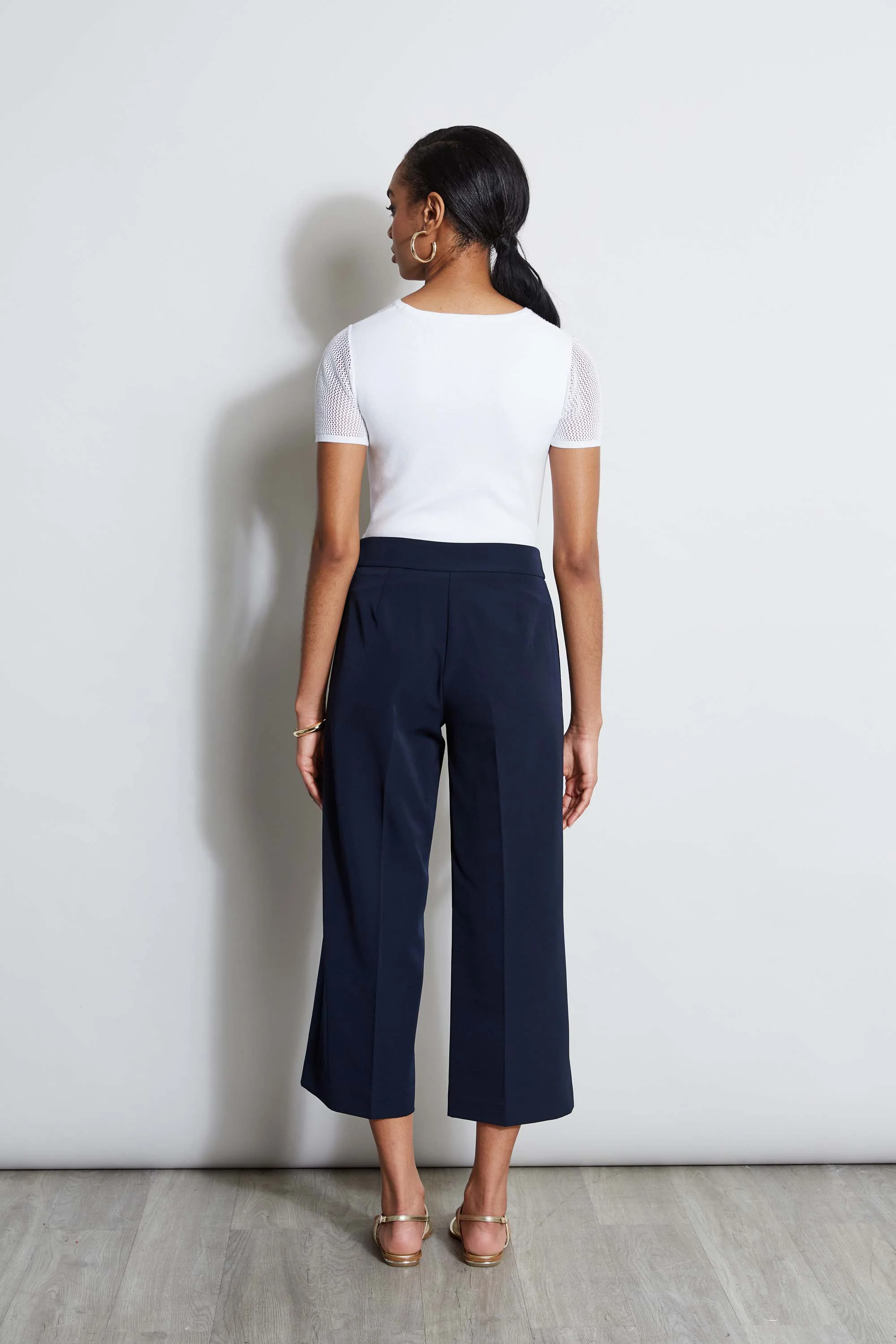 T-Tahari Cropped Wide Leg Pant - Image 5