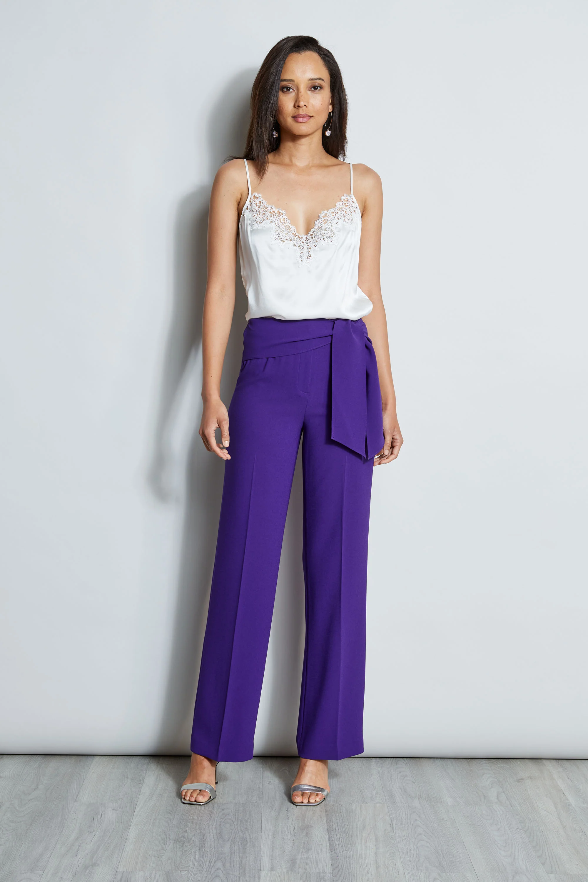 Wide Leg Sash Pant - Image 3