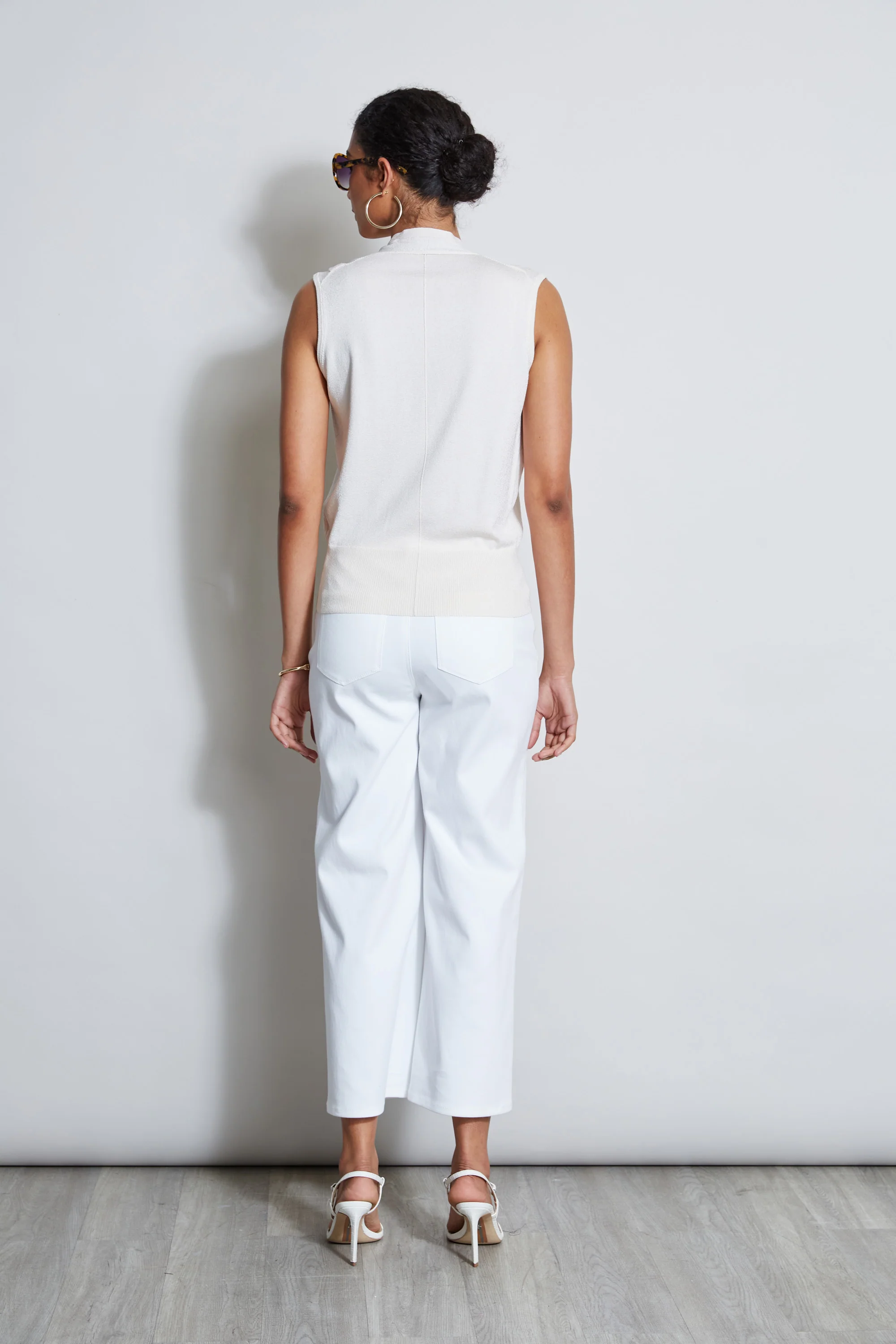 Faux Wrap Sweater - Image 4